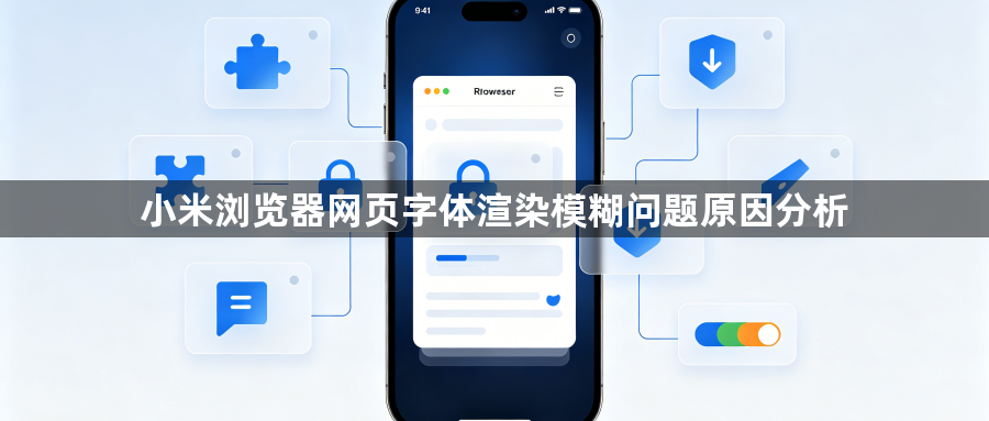 小米浏览器网页字体渲染模糊问题原因分析1