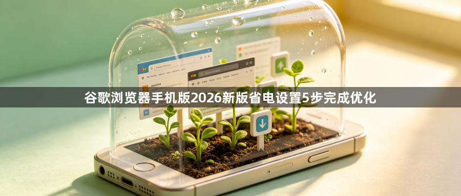 谷歌浏览器手机版2026新版省电设置5步完成优化1