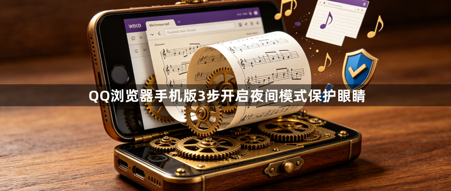 QQ浏览器手机版3步开启夜间模式保护眼睛1
