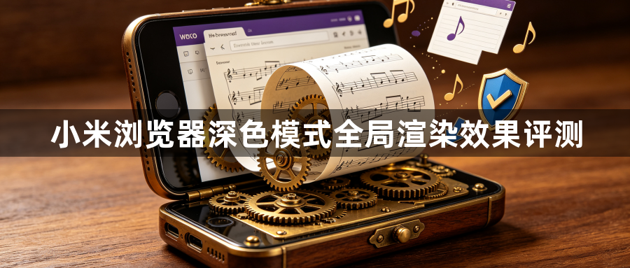 小米浏览器深色模式全局渲染效果评测1