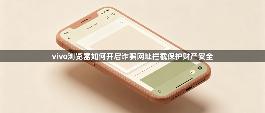 vivo浏览器如何开启诈骗网址拦截保护财产安全1