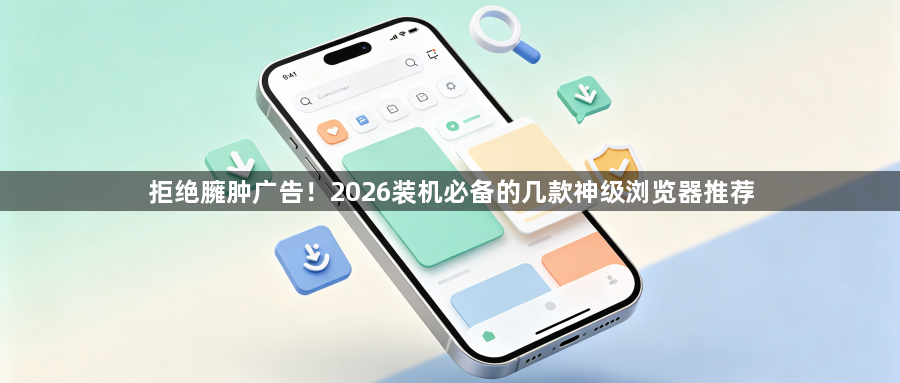 拒绝臃肿广告！2026装机必备的几款神级浏览器推荐1
