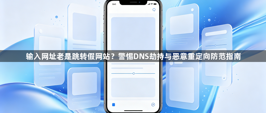 输入网址老是跳转假网站?警惕DNS劫持与恶意重定向防范指南1