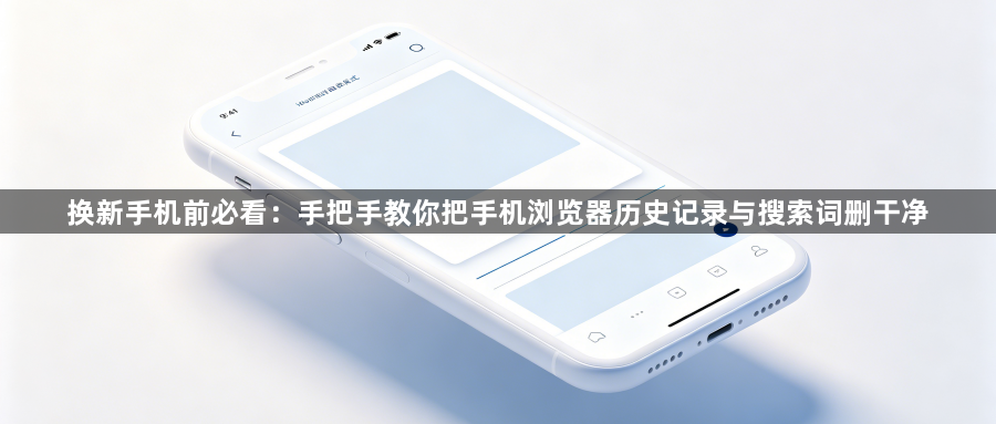 换新手机前必看:手把手教你把手机浏览器历史记录与搜索词删干净1