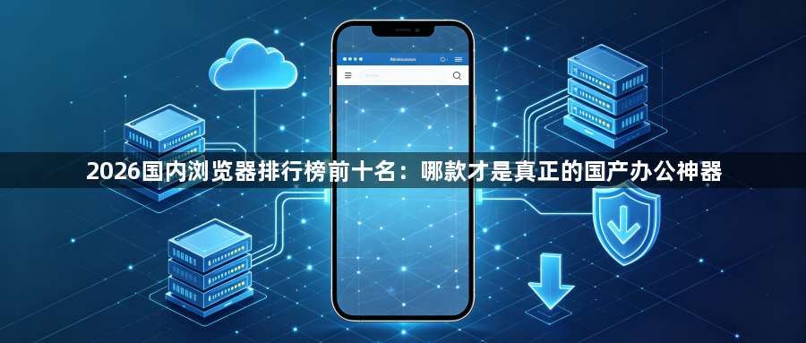 2026国内浏览器排行榜前十名：哪款才是真正的国产办公神器1
