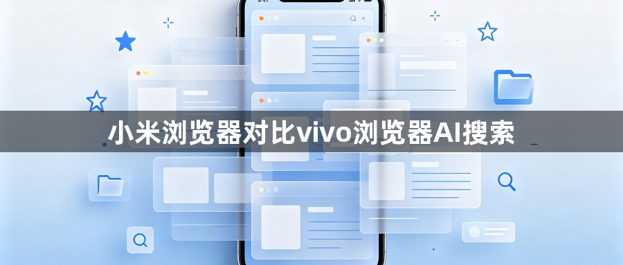 小米浏览器对比vivo浏览器AI搜索1