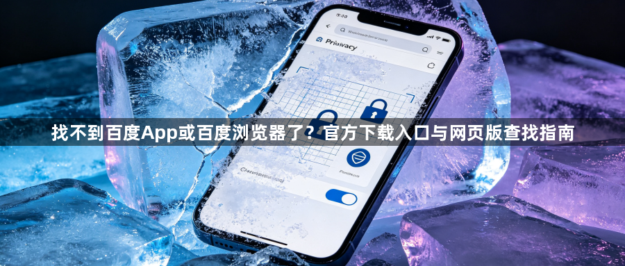 找不到百度App或百度浏览器了?官方下载入口与网页版查找指南1