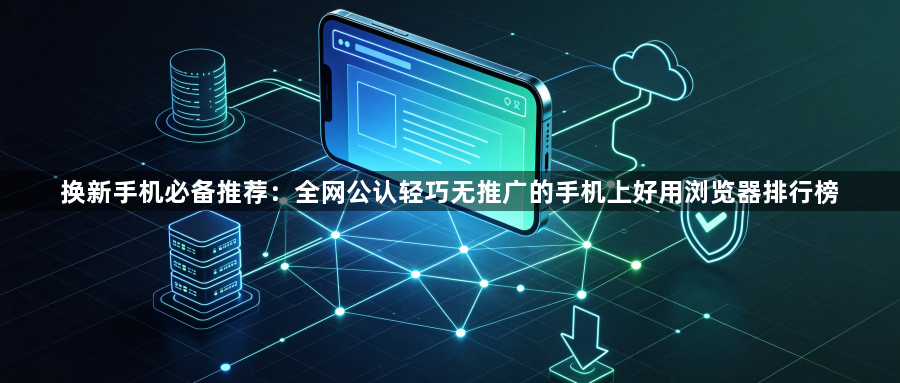 换新手机必备推荐:全网公认轻巧无推广的手机上好用浏览器排行榜1