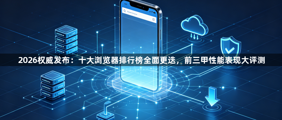 2026权威发布：十大浏览器排行榜全面更迭，前三甲性能表现大评测1