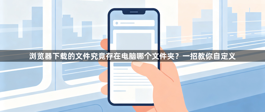 浏览器下载的文件究竟存在电脑哪个文件夹？一招教你自定义1
