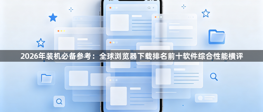 2026年装机必备参考:全球浏览器下载排名前十软件综合性能横评1
